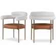 Meridian Furniture Blake Cognac Dining Chair (Set of 2)