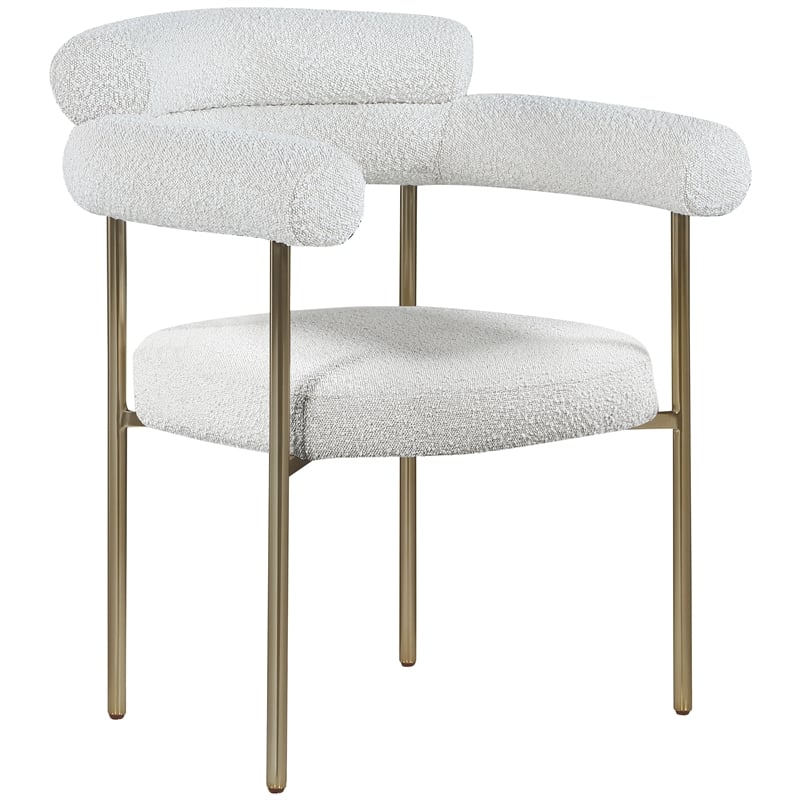 Meridian Furniture Blake Cream Dining Chair (Set of 2)