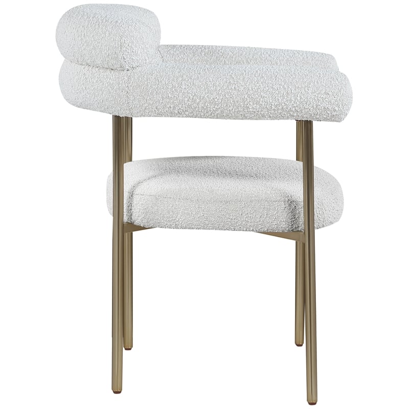 Meridian Furniture Blake Cream Dining Chair (Set of 2)