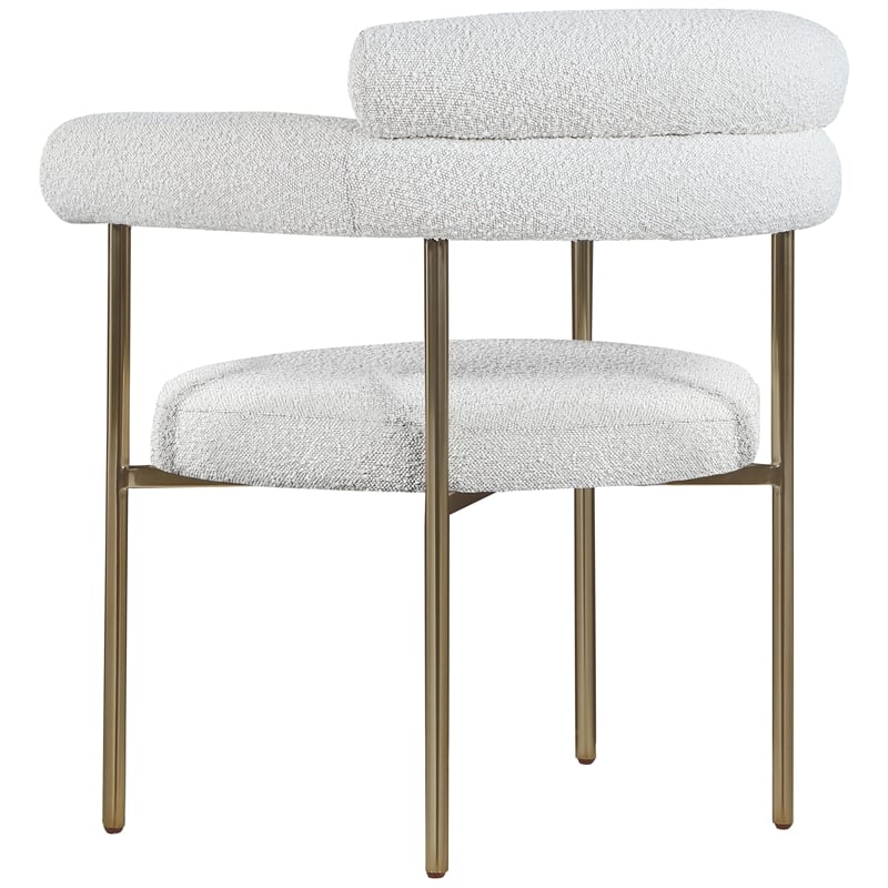 Meridian Furniture Blake Cream Dining Chair (Set of 2)
