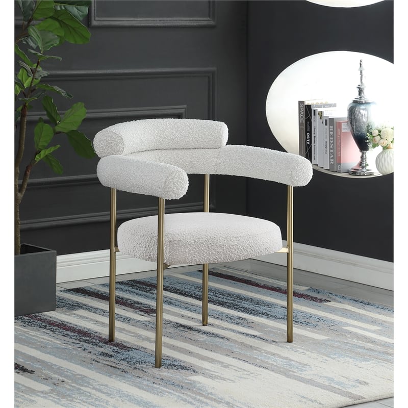 Meridian Furniture Blake Cream Dining Chair (Set of 2)