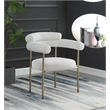 Meridian Furniture Blake Cream Dining Chair (Set of 2)