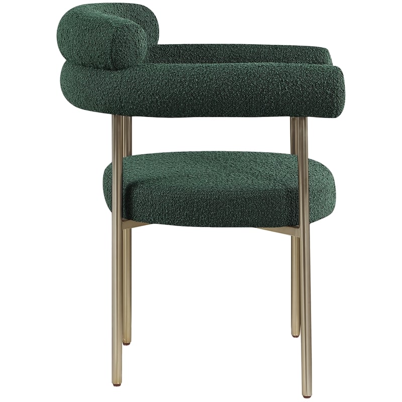 Meridian Furniture Blake Green Dining Chair (Set of 2)