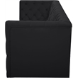 Meridian Furniture Tuft Black Velvet Modular Sofa
