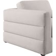 Meridian Furniture Beckham Beige Durable Linen Textured Fabric Modular Sofa