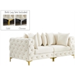 Meridian Furniture Tremblay Cream Velvet Modular Sofa