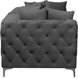 Meridian Furniture Tremblay Grey Velvet Modular Sofa