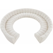 Meridian Furniture Infinity Cream Boucle Fabric 11pc. Modular Sectional