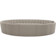Meridian Furniture Infinity Brown Boucle Fabric 12pc. Modular Sectional