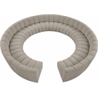 Meridian Furniture Infinity Brown Boucle Fabric 12pc. Modular Sectional