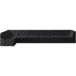 Meridian Furniture Tuft Black Velvet Modular Sectional