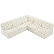 Meridian Furniture Tuft Cream Velvet Modular Sectional