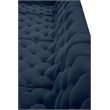 Meridian Furniture Tuft Navy Velvet Modular Sectional