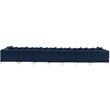 Meridian Furniture Tremblay Navy Velvet Modular Sectional