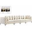 Meridian Furniture Tremblay Cream Velvet Modular Sofa
