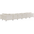 Meridian Furniture Tremblay Cream Velvet Modular Sectional