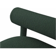Meridian Furniture Parlor Green Boucle Fabric Bench