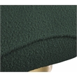 Meridian Furniture Geneva Green Boucle Fabric Swivel Accent Chair