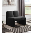 Meridian Furniture Alta Black Boucle Fabric Accent Chair