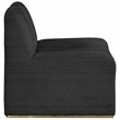 Meridian Furniture Alta Black Boucle Fabric Accent Chair