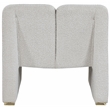 Meridian Furniture Alta Cream Boucle Fabric Accent Chair
