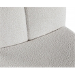 Meridian Furniture Alta Cream Boucle Fabric Accent Chair