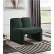 Meridian Furniture Alta Green Boucle Fabric Accent Chair
