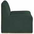 Meridian Furniture Alta Green Boucle Fabric Accent Chair