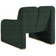 Meridian Furniture Alta Green Boucle Fabric Accent Chair