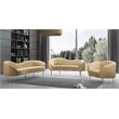 Meridian Furniture Ritz Camel Velvet Loveseat