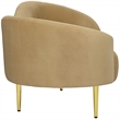Meridian Furniture Ritz Camel Velvet Sofa