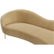Meridian Furniture Ritz Camel Velvet Sofa