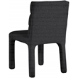 Meridian Furniture Kai Black Boucle Fabric Dining Chair