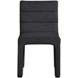 Meridian Furniture Kai Black Boucle Fabric Dining Chair