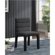 Meridian Furniture Kai Black Boucle Fabric Dining Chair