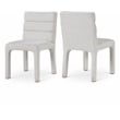 Meridian Furniture Kai Cream Boucle Fabric Dining Chair