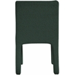 Meridian Furniture Kai Green Boucle Fabric Dining Chair