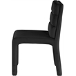 Meridian Furniture Kai Black Velvet Dining Chair (Set of 2)