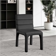 Meridian Furniture Kai Black Velvet Dining Chair (Set of 2)