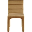 Meridian Furniture Kai Saddle Velvet Dining Chair (Set of 2)