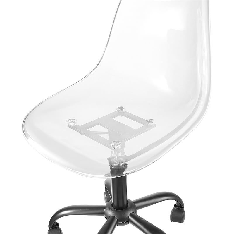 Meridian Furniture Clarion Matte Black Office Chair