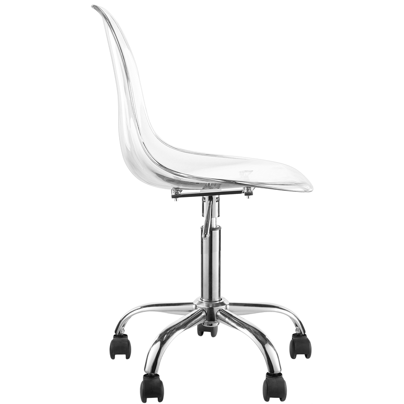 Meridian Furniture Clarion Chrome Office Chair