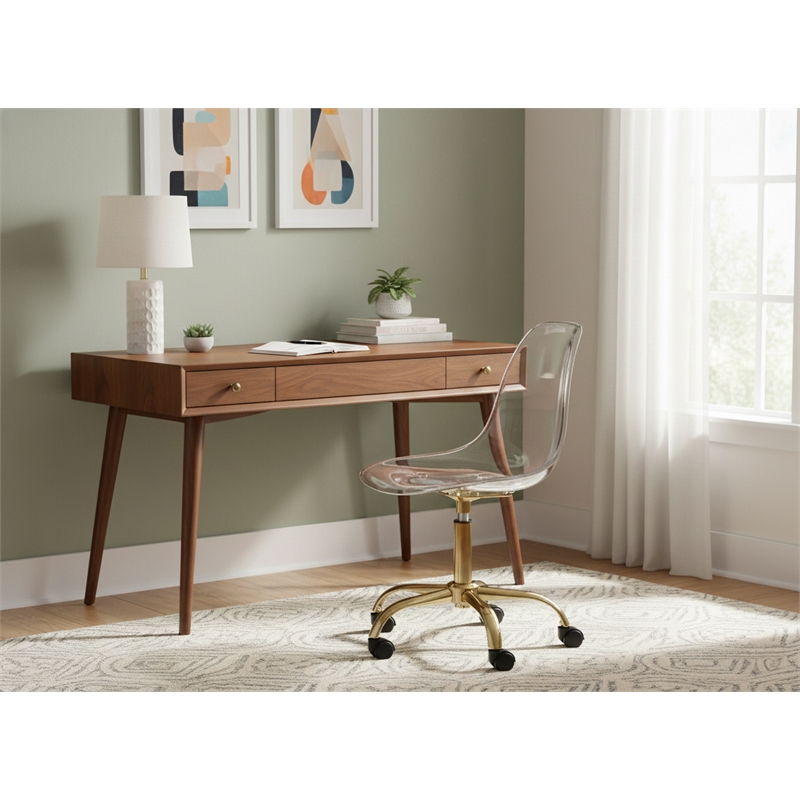 Meridian Furniture Clarion Gold Office Chair