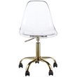Meridian Furniture Clarion Gold Office Chair