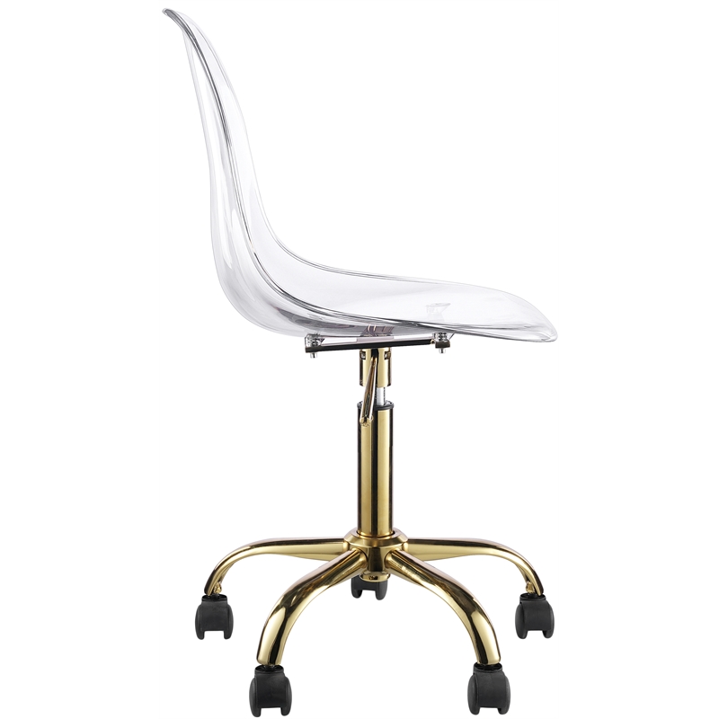 Meridian Furniture Clarion Gold Office Chair