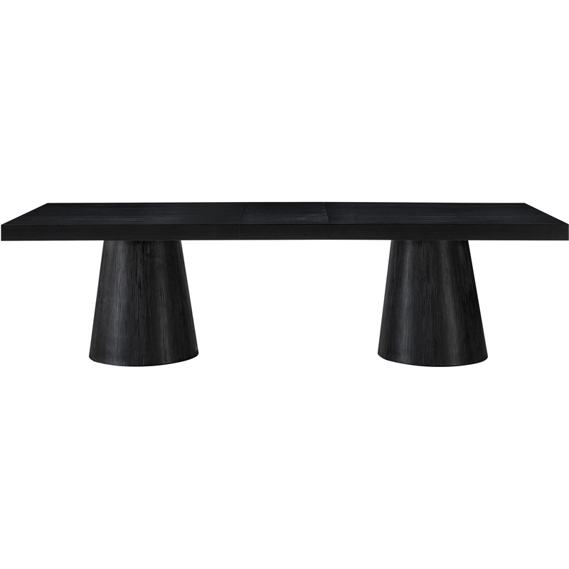 Meridian Furniture Tavolo Black Oak Veneer Dining Table