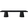 Meridian Furniture Tavolo Black Oak Veneer Dining Table
