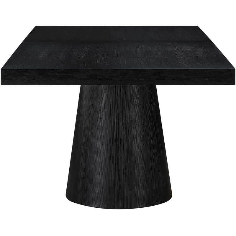 Meridian Furniture Tavolo Black Oak Veneer Dining Table