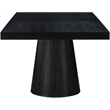 Meridian Furniture Tavolo Black Oak Veneer Dining Table
