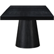 Meridian Furniture Tavolo Black Oak Veneer Dining Table